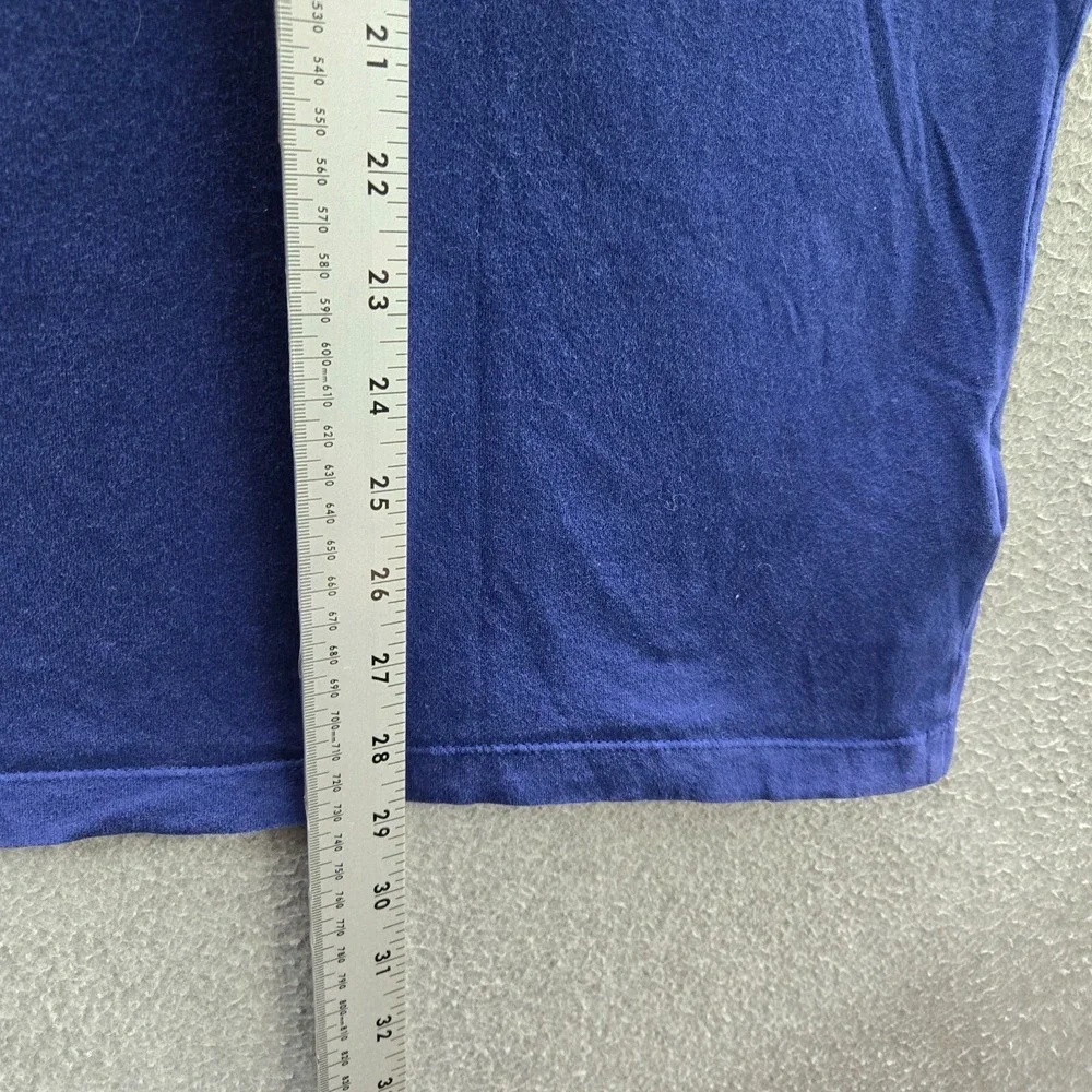 The North Face Men Shirt Medium Blue Magnolia Half Dome Logo Short Sleeve Tee‎